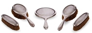 Picture of A SILVER DRESSING TABLE SET