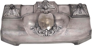 Picture of A FINE HALLMARKED SILVER INKSTAND