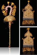 Picture of MODH & THURRA WITH BASRA PEARLS & BURMESE RUBIES