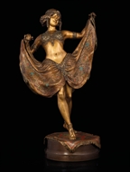 Picture of AN ELABORATELY DESIGNED ART DECO STYLE SCULPTURE