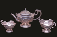Picture of Hallmarked Silver tea set (lot 11)
