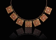 Picture of JADAU TAVEEZ PENDANT NECKLACE / CABOCHON RUBIES